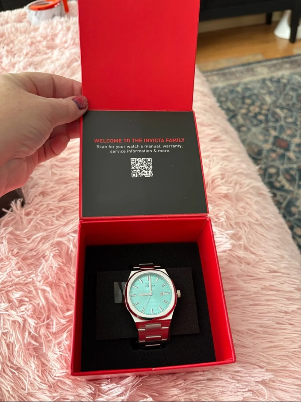 Invicta Silver Stainless Steel Watch Speedway Model NWT